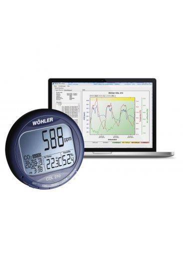Wöhler CDL 210 CO2 Datalogger