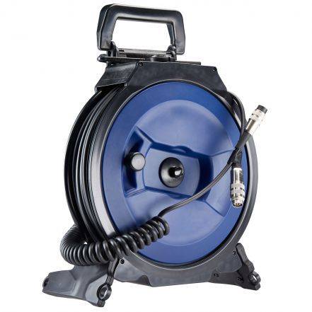 Cable reel with 30m camera cable