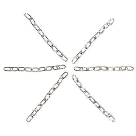 Stainless steel chain VA Ø 3 mm / 6 x 15