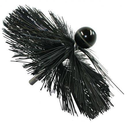 Threaded Brush Ø 15 cm, Perlon