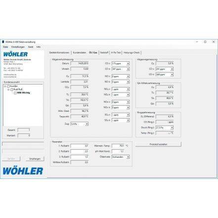 PC-Software Wöhler A 450