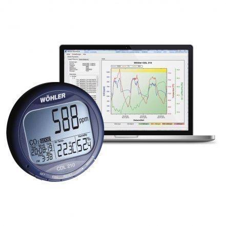 Wöhler CDL 210 CO2 Datalogger